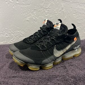 🔥🔥 Nike Air VaporMax x OFF-WHITE 2018 - AA3831-002 - Men Sz 10 - *READ*